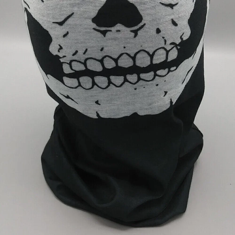 Skull Face Mask Gaiter Neck Shield Neckerchief Breathable - UNISEX -NEW - FIRM
